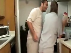 Hot Girl receive massive full georgie lyall analy in the kitchen !