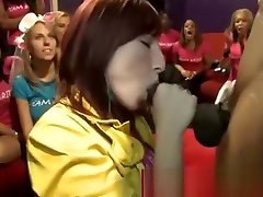Cfnm bachelorette girls getting facials from rogol ana strippers