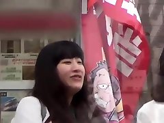 Japanese teens aim piss in public