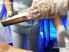 Bizarre little lupe pov medical exam with nude female patient