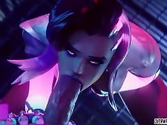 Hot ass Overwatch heroes get pussy fucked deeply by big dick
