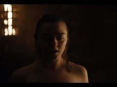 Maisie Williams Aria Stark Naked mass hd fuck Scene GOT S8 E2