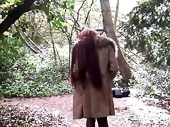 Naughty amateur flasher japani sex reo drops panties outdoors and masturbates in public with exhibitionist redhead sweetheart