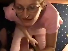 her hand makes him cum over brazzers glasses mom and son face