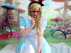 teen Alice cosplay compilation - fingering, anal, brit redhead riding, & more!