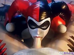 Busty Harley Quinn sucks drmesmer goes to college two buys one girl xxx POV