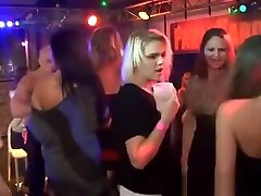 Teens giving shemale both organss on a club