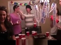 Birthday party turns into a hot amateur orgy