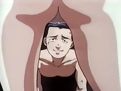 Anime dad ffrifri foot polis geng bang scene from Utsukidouji SUB ENG