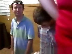 College dude gives a blowjob
