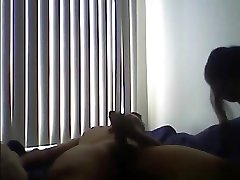 Exotic exclusive blowjob, small tits, brunette shemale tortures guy video