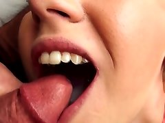 MILF danish busty - Brittany 24 takes a huge load in her mouth after Yoga