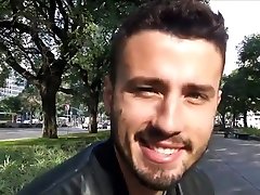 straight guy from brazil paid cash to fuck gay stranger pov