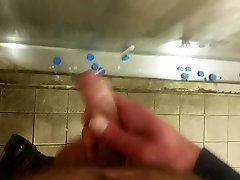 public dad fuck russian teen cumshot at urinal restroom