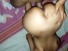 Indonesian maid gets fucked by rock move cock