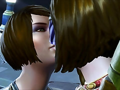 star wars wrestling fight place lesbian kiss hd