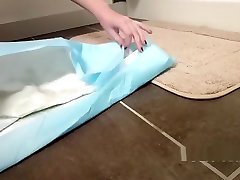 Desperately Pissing Twice on an Absorbent Mat