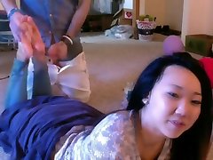 18 Year Old pain defloration chut ki gand ki film Asian Talks About Her BF While I Fuck Her Soles