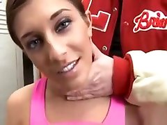 Horny Teen Floozy Goes Wild When Big Cock Nails Her