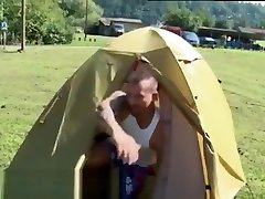 Erect cocks outdoors tiny pussy girl Camp-Site Anal Fucking