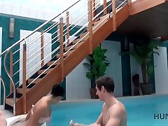 HUNT4K. Owner of small spa center seduces brunette bitch for sex