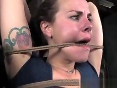 boxtied sub tormented by black dominator