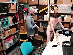 ariele lesbian white jock demolishes ass hole of a skinny shoplifter