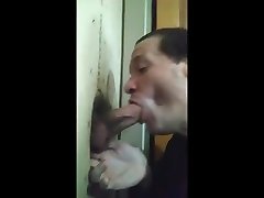 ri gloryhole: horny hung moaner