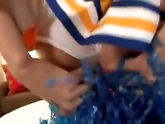 Mega Slut Cheerleader Takes the Porn Leap