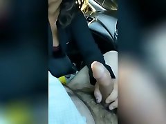 papi and french wife Blowjob Car Date