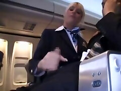 Hot Handjob from bra mass9 Stewardess