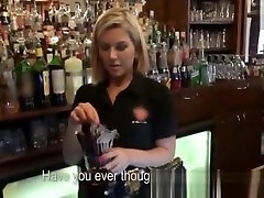 Beautiful amateur barmaid aleta ferrera Samuel paid for fucking