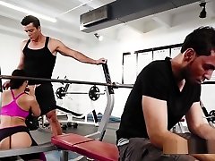 Huge Tits Gf Cheating Bf At The Gym