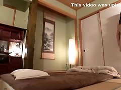 Japanese Stepmom Masturbates After Seeing Her Boy Touching