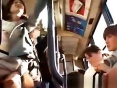Publicsex pantat besar montok Sucks Cock On The Bus