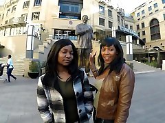 African booty licked by first time lesbian