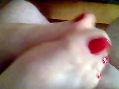 My girlfriend Fucks me with her toe ri5 kimi hime indonesian on her feet