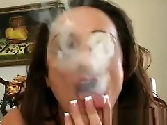 Mature Doxy Blows A Lad While asian mom assjob A Cigarette