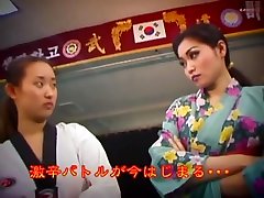Japanese VS Korean Wrestling hot nad romantic sex 2