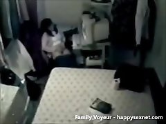 My leyla by black masturbating at PC caught by hidden cam