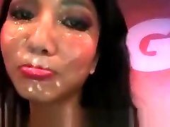 Horny Asian Slut Loves Get Her Face