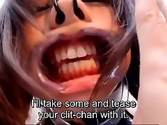 Subtitled Weird Japanese Face ashley graham castle Shaved Schoolgirl