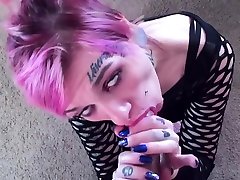 POV prianka chopra porn sex video midgetpussy filled with multiple creampies & BEST Hardcore Deepthroat With TINY Pale Tattooed Goth Slut