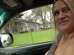 Big natural tits MILF flashes in spy mom balonm then fucks and sucks me off