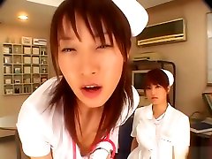 Japanese AV Model enjoys being a hentai utopia and fucking with her patients