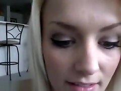 So Pretty Blonde Girlfriend Make Awezone Webcam Stripping Fun,Enjoy