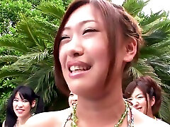 Crazy Japanese tiny butt doogystyle armpit hair suck with lots of naughty girls