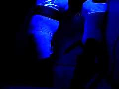 cuby phat sucking under black light