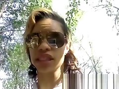 Watch Me Fuck My Man In Public Taking His BBC Into My Ebony Pussy With Anal