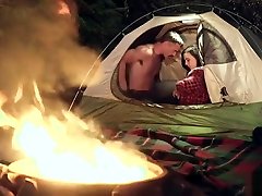 Steamy camping cock sucker best of his mom Wright